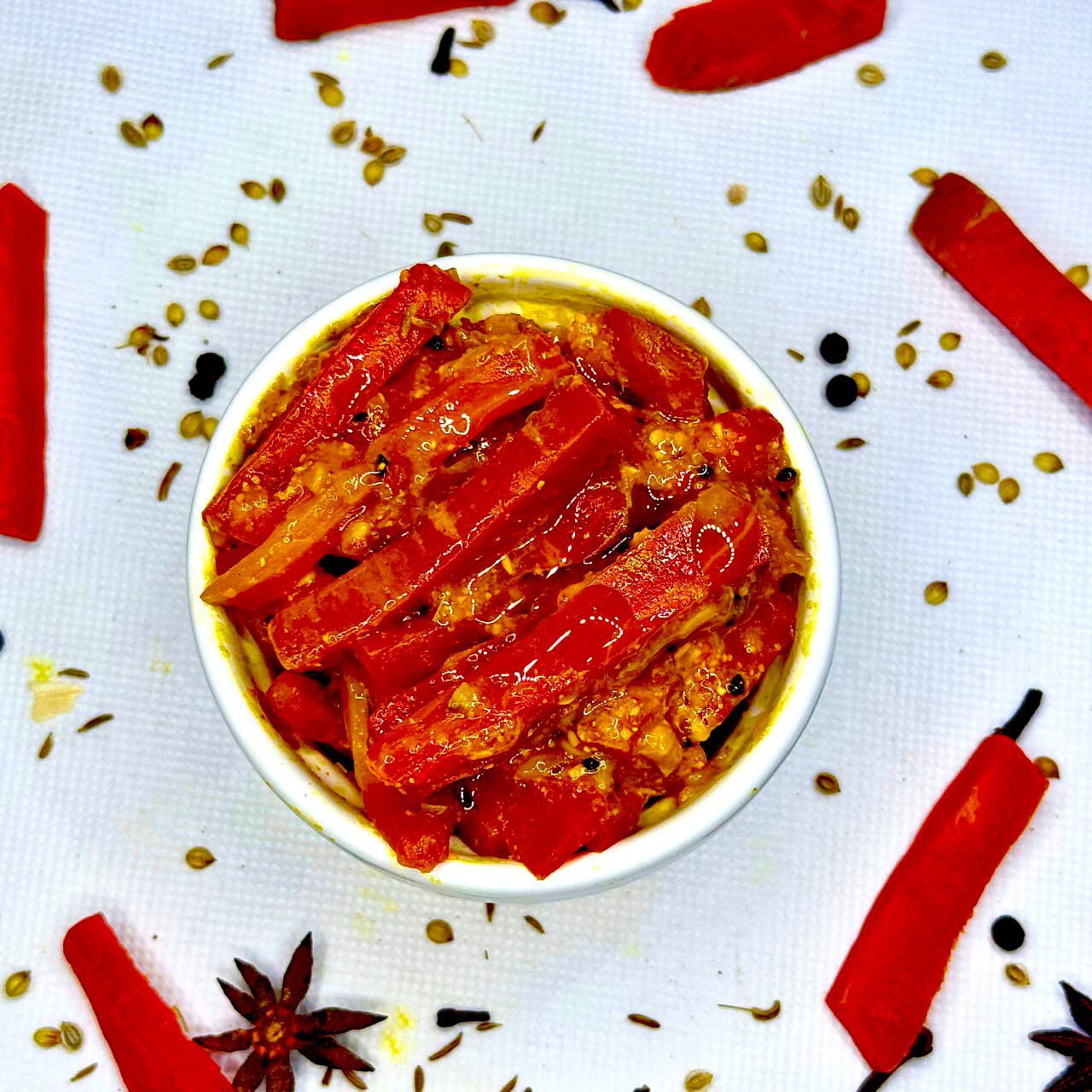 CARROT PICKLE - گاجر کا اچار