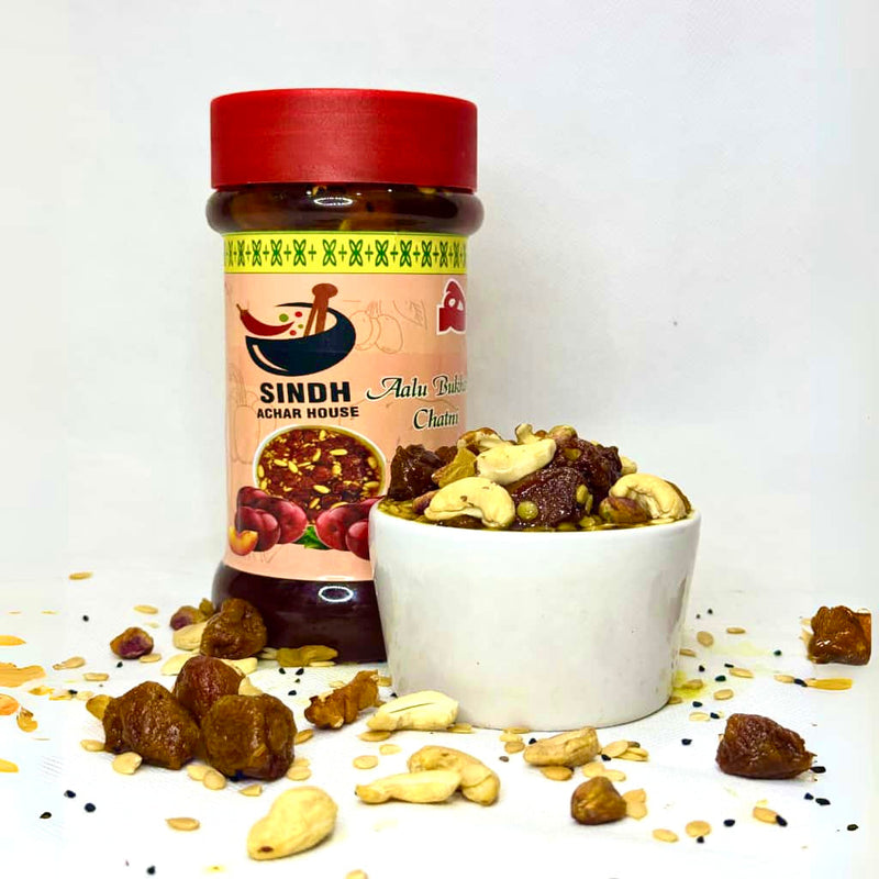 Plum with Dry Fruit Chutney