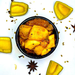 MANGO KUTRAA SIRKA PICKLE - آم کا اچار